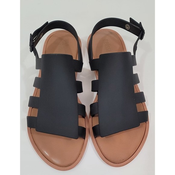 Melissa Boemia Slingback Sandal Fisherman Gladiator Open Front Sz.EU-40 US-9 - Picture 5 of 8